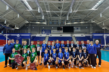 Областной этап Всероссийских соревнований по волейболу среди юношей «Серебряный мяч»