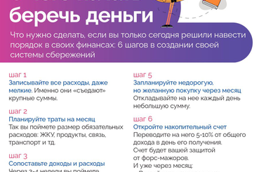 С чего начать беречь деньги?