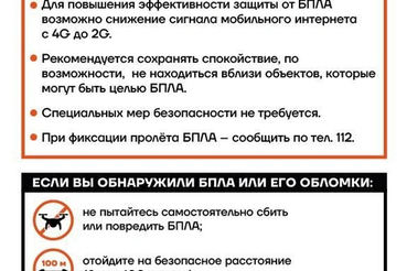 Внимание: правила безопасности при обнаружении беспилотников